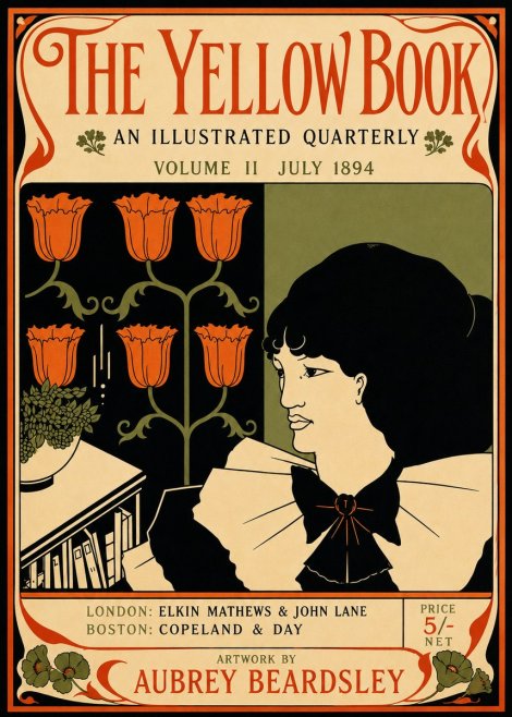 Aubrey Beardsley The Yellow Book - Volume Ii July 1894 No5 - Affiche