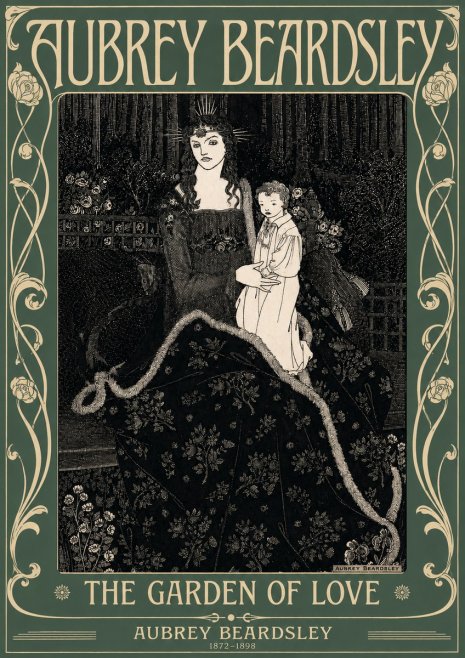 Aubrey Beardsley The Garden of Love No3 - Affiche