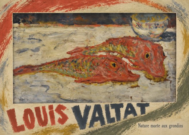 Louis Valtat Nature Morte Aux Grondins No4 - Affiche