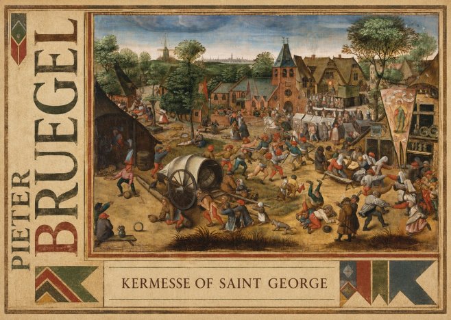 Pieter Bruegel Kermesse of Saint George No2 - Affiche
