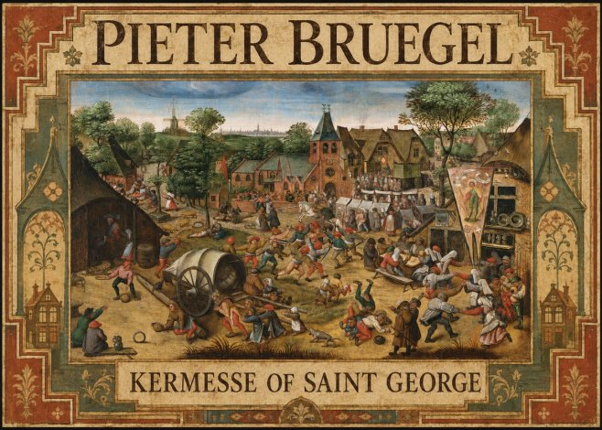 Pieter Bruegel Kermesse of Saint George No3 - Affiche