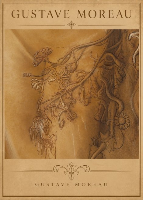 Gustave Moreau Organic Forms Study No6 - Affiche