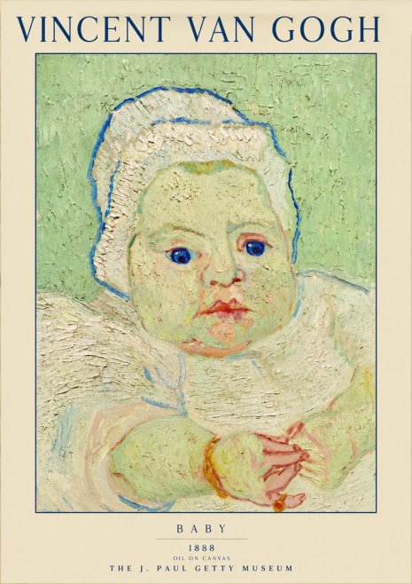 Van Gogh Baby No3 - Affiche