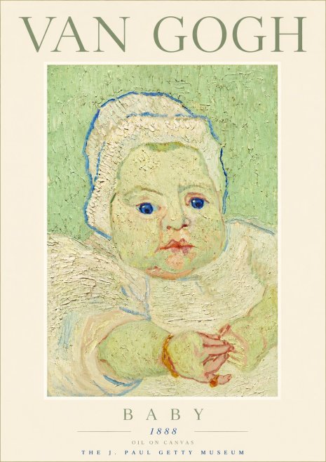 Van Gogh Baby No4 - Affiche