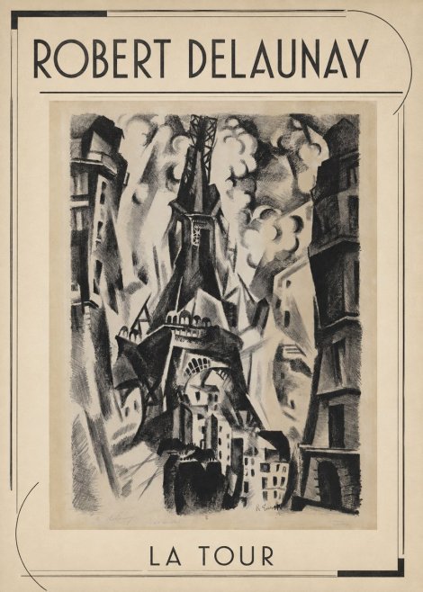 Robert Delaunay La Tour No1 - Affiche