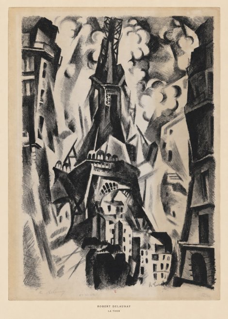 Robert Delaunay La Tour No6 - Affiche