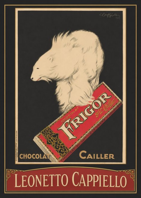 Leonetto Cappiello Chocolat Frigor No3 - Affiche
