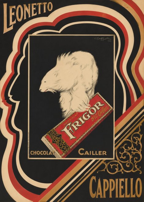Leonetto Cappiello Chocolat Frigor No6 - Affiche