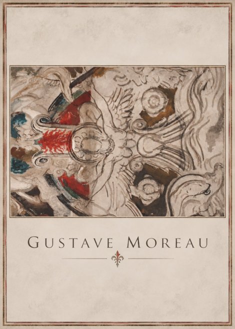 Gustave Moreau Decorative Composition No3 - Affiche