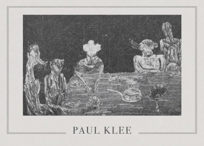 Paul Klee Die Mahlzeit No5 - Affiche
