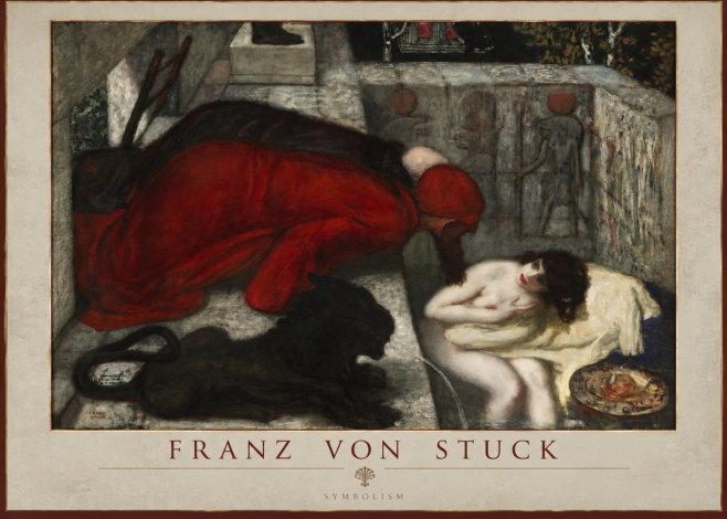Franz von Stuck Salome No3 - Affiche