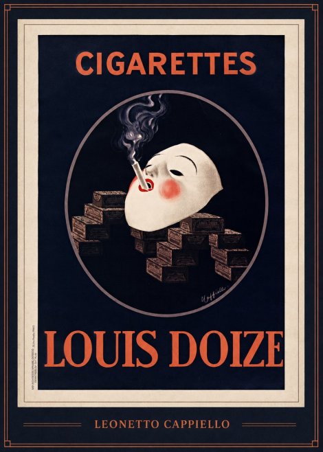 Leonetto Cappiello Cigarettes Louis Doize No1 - Affiche