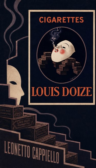 Leonetto Cappiello Cigarettes Louis Doize No5 - Affiche