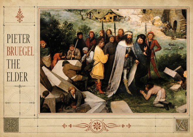 Pieter Bruegel The Blind Leading the Blind III No2 - Affiche
