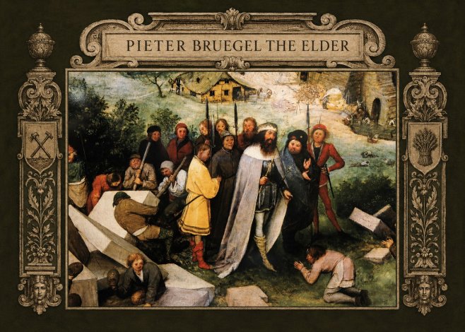Pieter Bruegel The Blind Leading the Blind III No6 - Affiche