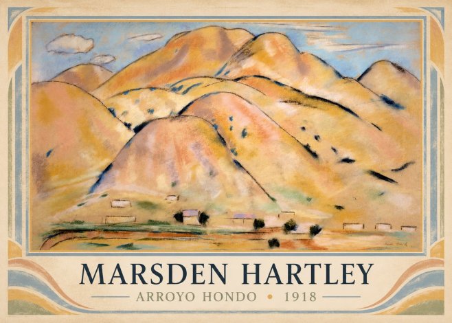 Marsden Hartley Arroyo Hondo No1 - Affiche