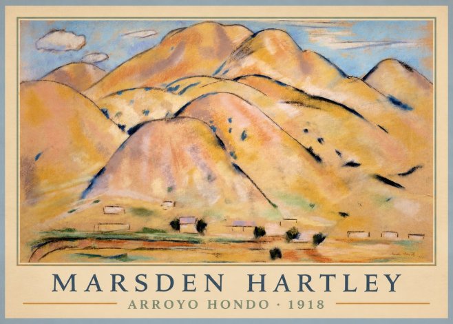 Marsden Hartley Arroyo Hondo No2 - Affiche
