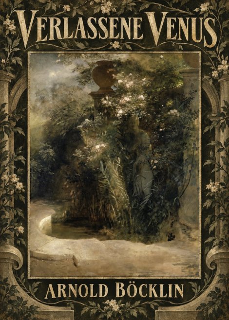 Arnold Böcklin Verlassene Venus No5 - Affiche