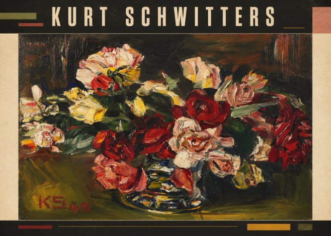 Kurt Schwitters Flower Still Life No3 - Affiche