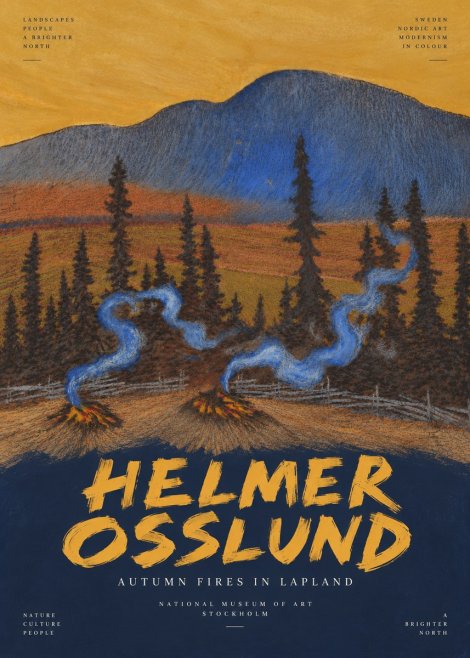 Helmer Osslund Twilight in the North No5 - Affiche