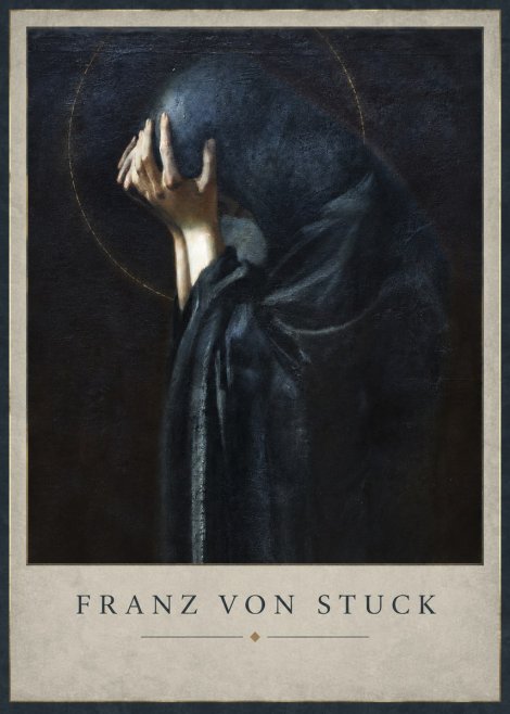 Franz von Stuck The Mourner No2 - Affiche