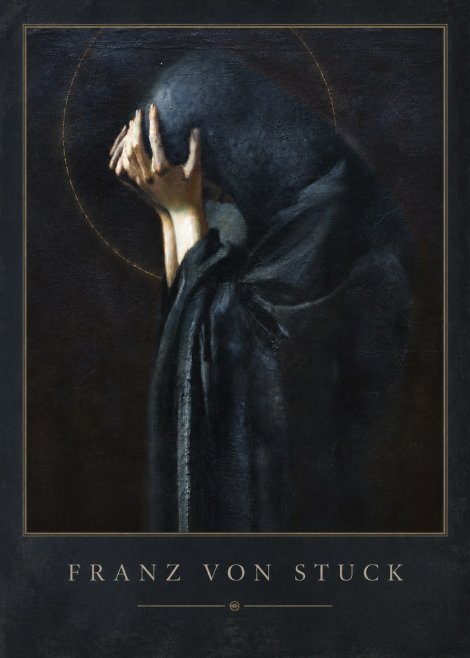 Franz von Stuck The Mourner No4 - Affiche