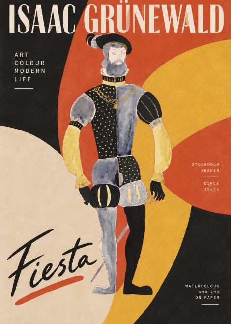 Isaac Grünewald Fiesta No2 - Affiche