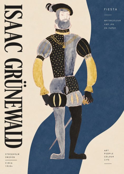 Isaac Grünewald Fiesta No3 - Affiche