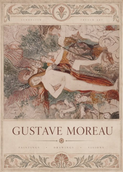 Gustave Moreau The Hymn to Beauty No6 - Affiche