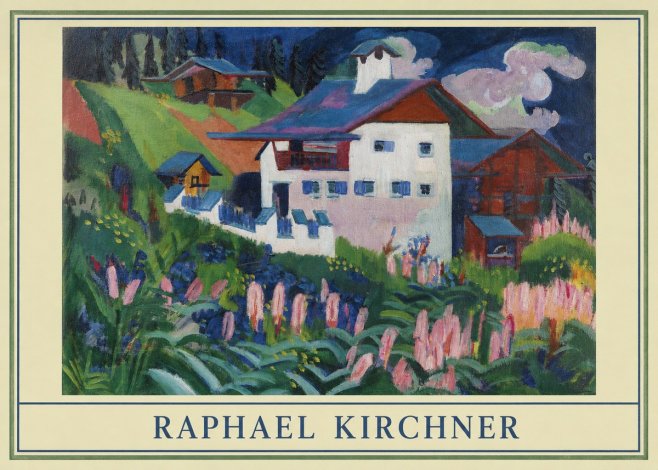 Raphael Kirchner Tiroler Haus No3 - Affiche