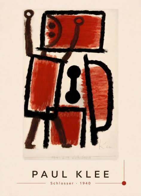 Paul Klee Schlosser No3 - Affiche