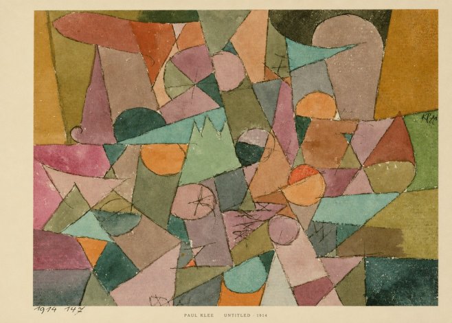 Paul Klee Untitled No6 - Affiche