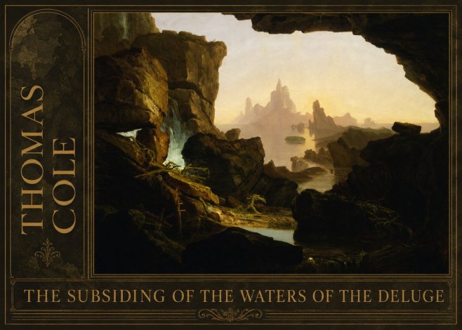 Thomas Cole The Subsiding of the Waters of the Deluge I No2 - Affiche