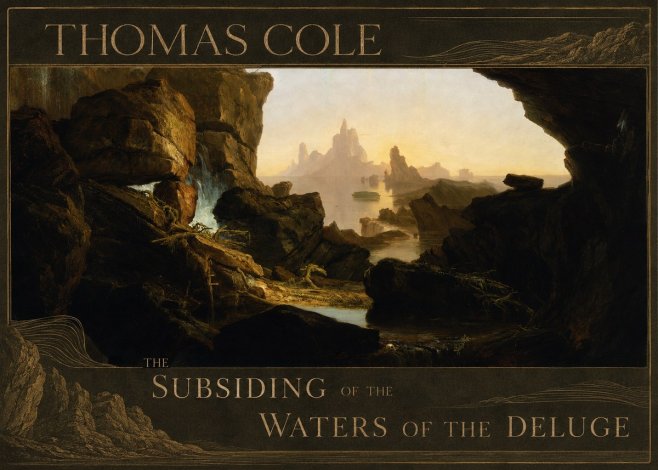 Thomas Cole The Subsiding of the Waters of the Deluge I No3 - Affiche
