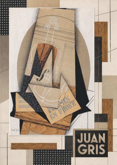 Juan Gris Poèmes En Prose No5 - Affiche