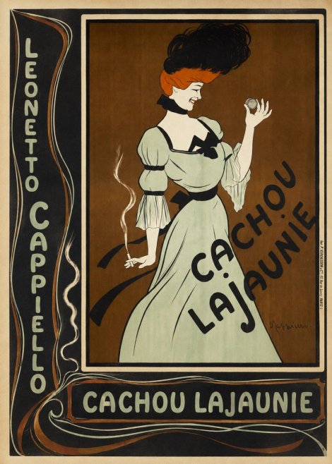 Leonetto Cappiello Cachou Lajaunie No3 - Affiche