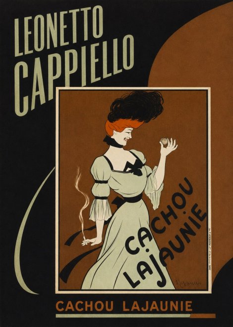 Leonetto Cappiello Cachou Lajaunie No4 - Affiche