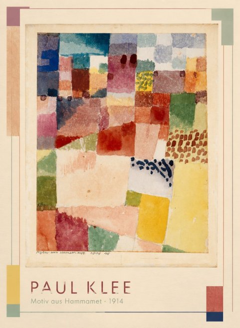 Paul Klee Motiv Aus Hammamet No1 - Affiche