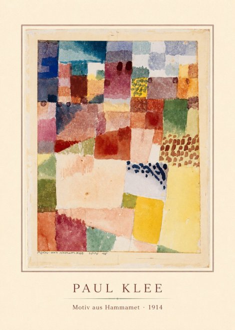 Paul Klee Motiv Aus Hammamet No3 - Affiche