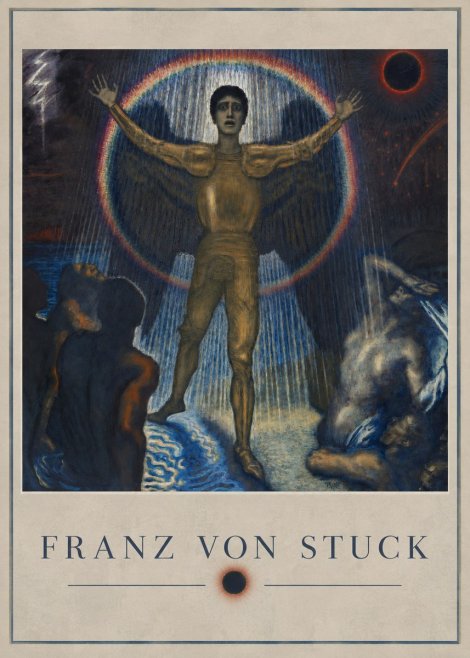 Franz von Stuck Lucifer No2 - Affiche