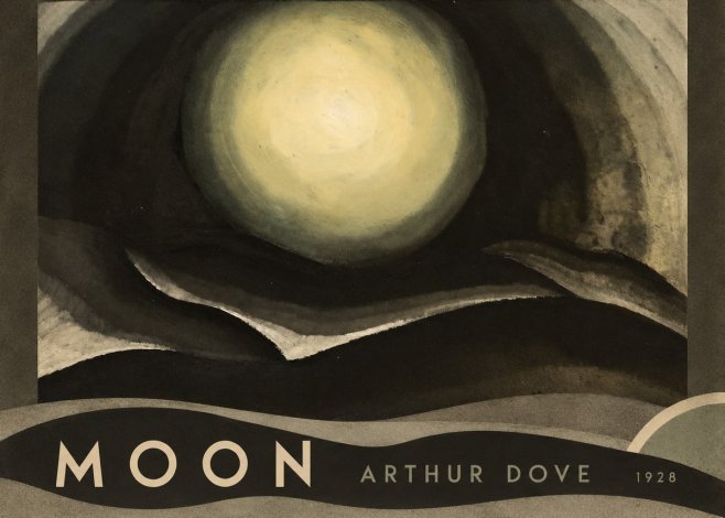 Arthur Dove Moon No3 - Affiche