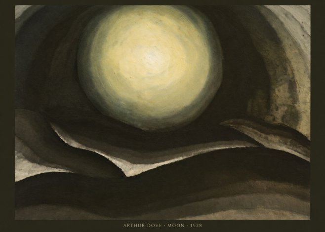 Arthur Dove Moon No6 - Affiche