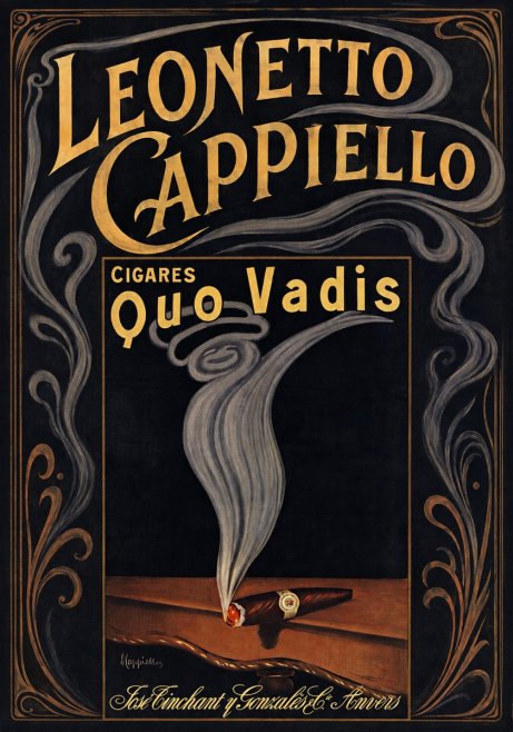 Leonetto Cappiello Quo Vadis No4 - Affiche