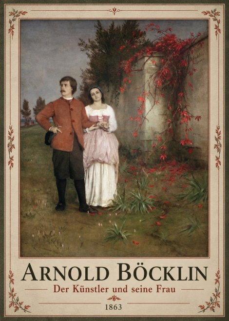 Arnold Böcklin Der Künstler Und Seine Frau No1 - Affiche
