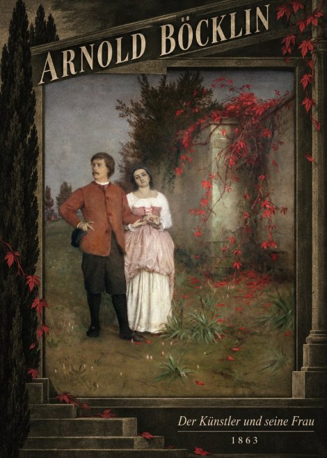 Arnold Böcklin Der Künstler Und Seine Frau No5 - Affiche