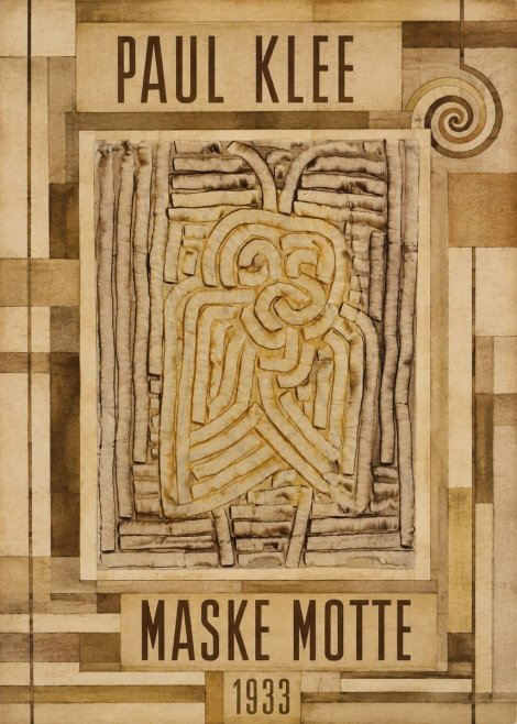 Paul Klee Maske Motte No6 - Affiche