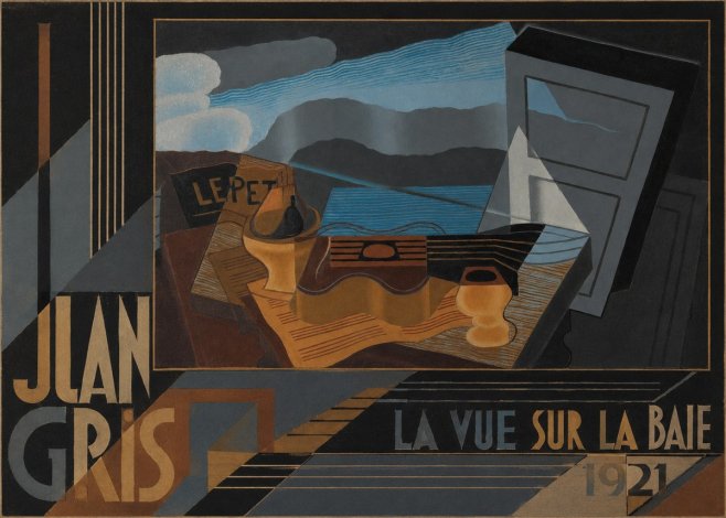 Juan Gris La Vue Sur La Baie No5 - Affiche