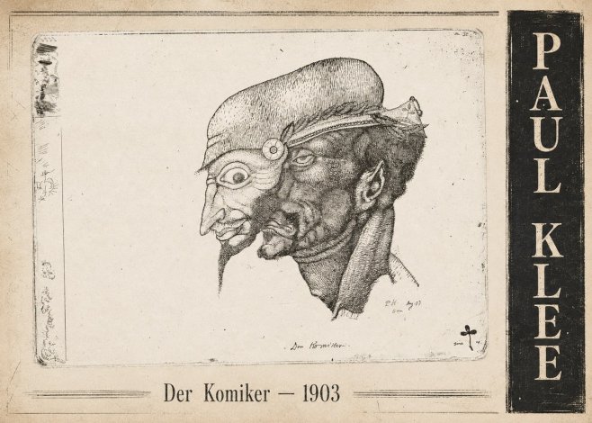 Paul Klee Der Komiker No5 - Affiche
