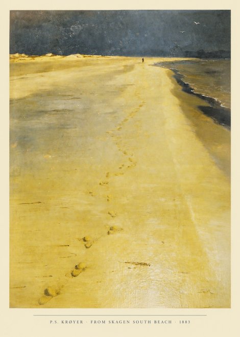 P.S. Krøyer From Skagen South Beach No6 - Affiche