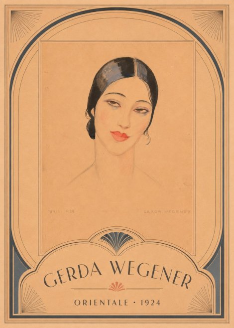 Gerda Wegener Orientale No3 - Affiche